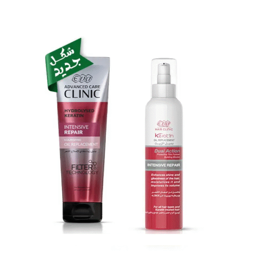 ايفا اي كيراتين بديل الزيت لتغذية الشعر 190 مل