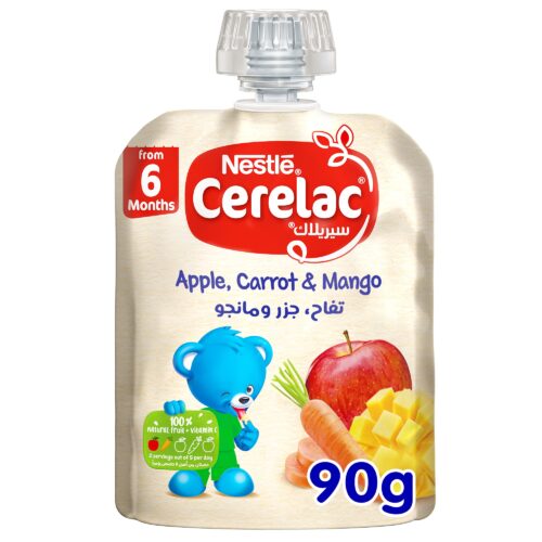 Cerelac Apple, Carrot and Mango 90g