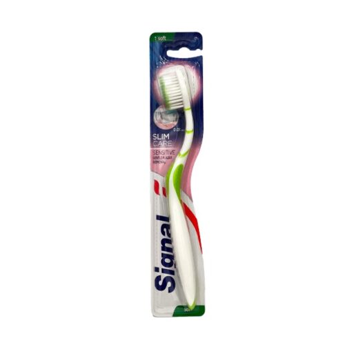 signal slim care sensitive soft tooth brush