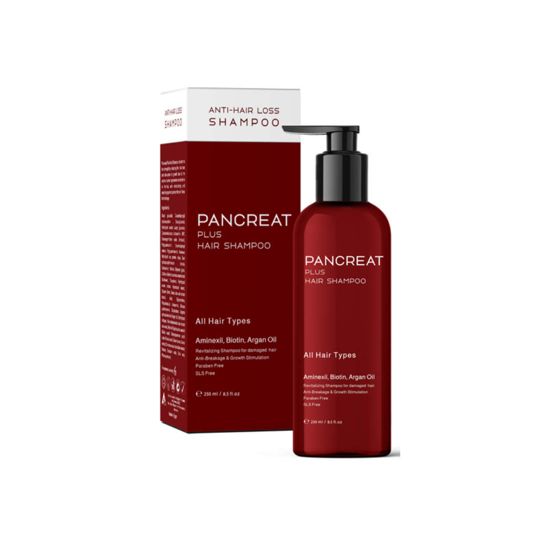 PAN CREAT PLUS HAIR SHAMPOO 250ML - صيدليات د ابرام الجديده