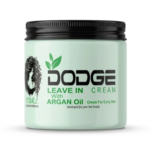 DODGE LEAVE IN CREAM ARGAN OIL CURLY HAIR 250GM