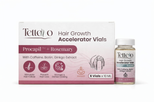 TETTELLO HAIR GROWTH 6 VIALS*10ML