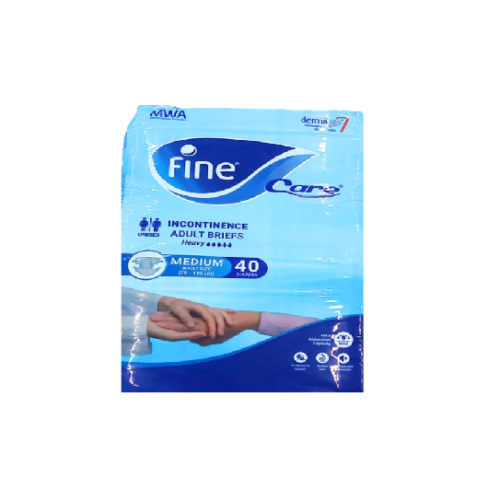 فاين كير حفاضات كبار السن مقاس ميديام 40قطعة