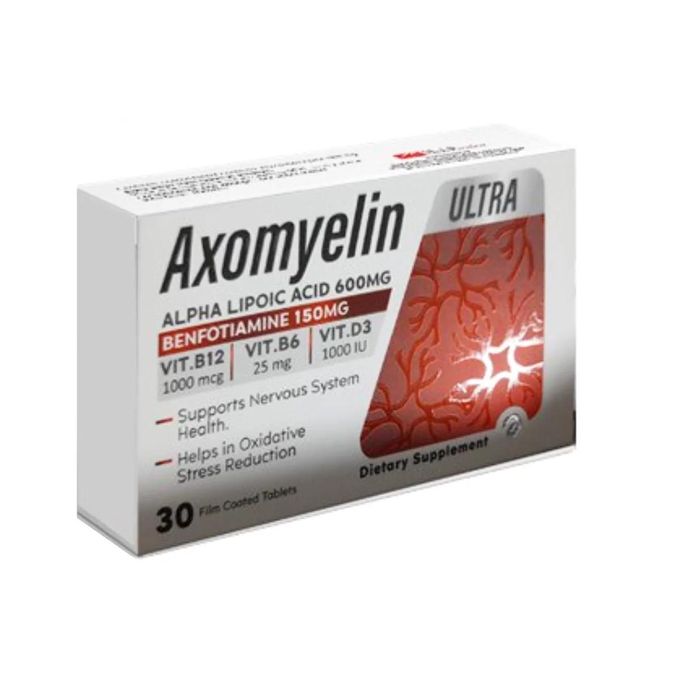 AXOMYELIN ULTRA 600MG 30 TAB - صيدليات د ابرام الجديده