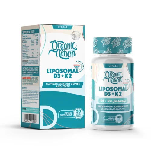 ORGANIC NATION LIPOSOMAL D3+K2 30TAB