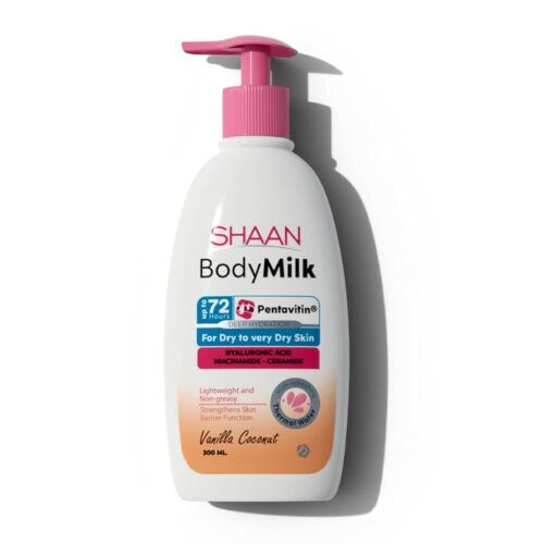 SHAAN BODY MILK VANILLA COCONUT 300ML