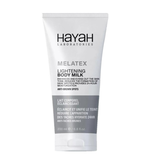 HAYAH MELATEX LIGHTENING  BODY MILK 200ML