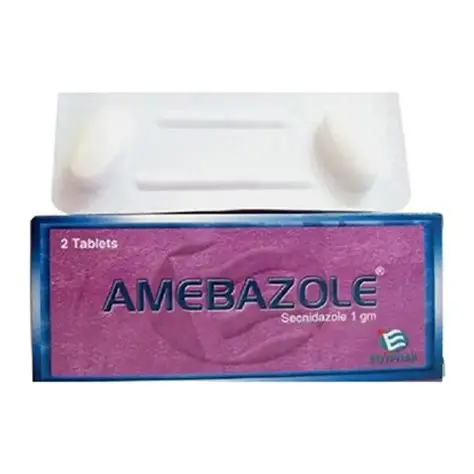 Amebazol 1gm 2 tab