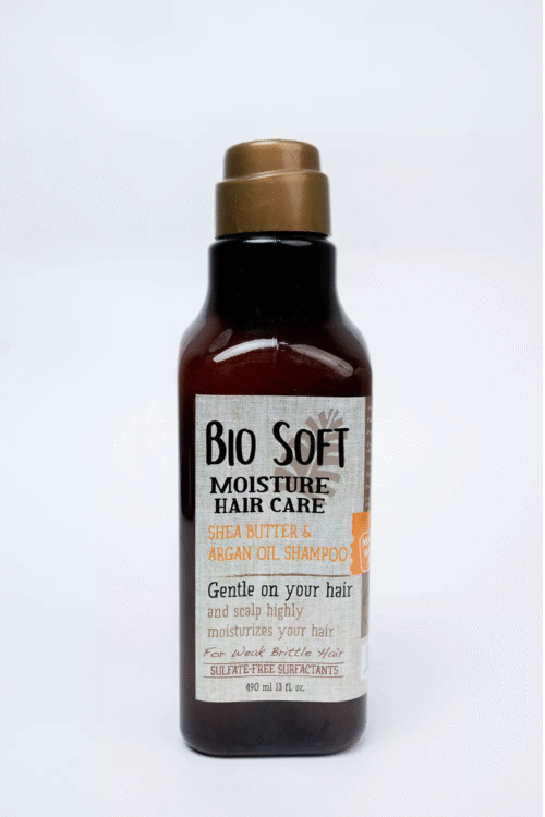 Bio Soft Shea Butter and Argan Oil Shampoo 490ml
