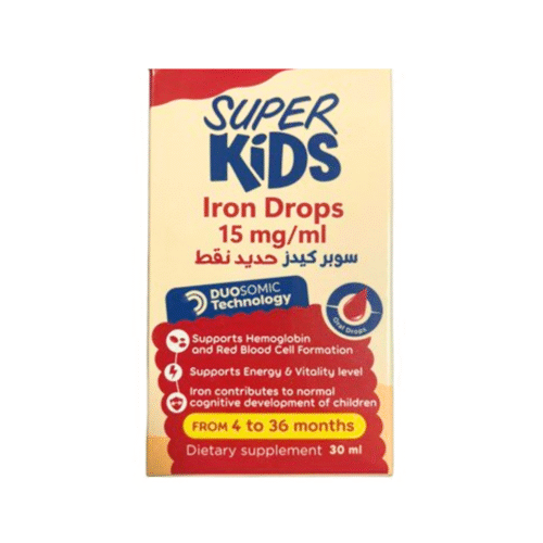 SUPER KIDS IRON DROPS 15MG/ML 30ML