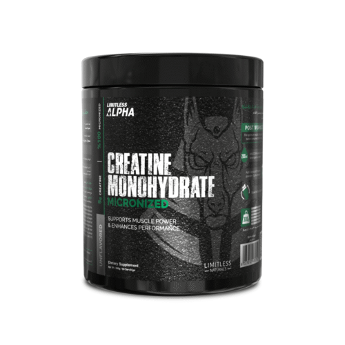 Limitless Alpha Creatine Monohydrate Micronized Powder 300GM