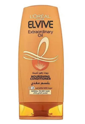 LOREAL ELVIVE بلسم مغذي شعر عادي جاف بيج 360مل عرض
