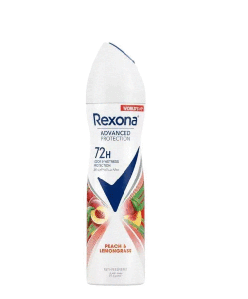 REXONA  150ML اسبراي بريق الخوخ