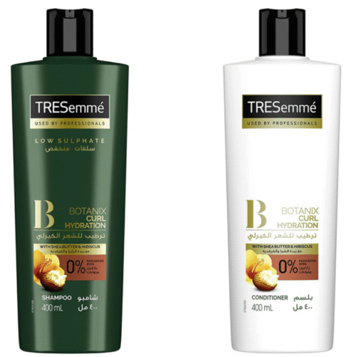 TRESEMME شامبو+ بلسم ترطيب للشعر الكيرلى 400مل عرض