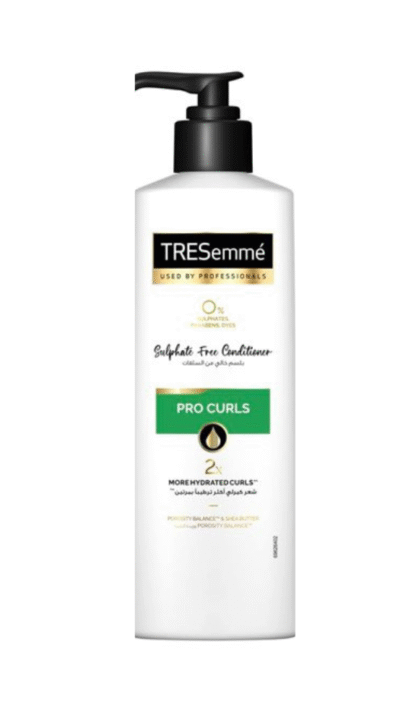 TRESEMME PRO CURLS 250ML بلسم خالى من السلفات