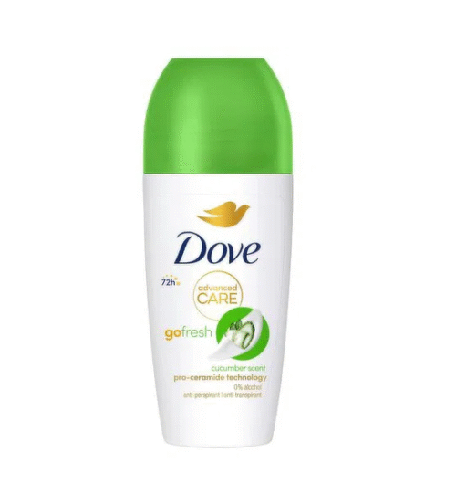 DOVE ADVANCE GO FRESH CUCUMBERرول اون 50مل