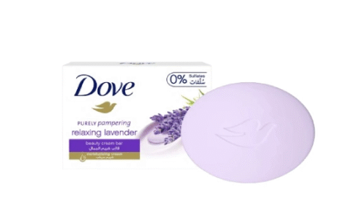 DOVE صابونة بزبت اللافندر والبابونج 90جرام
