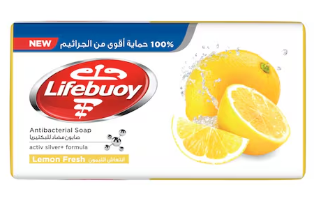 LIFEBUOY  صابونة انتعاش الليمون 115جرام
