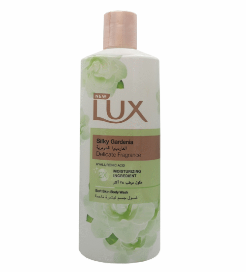 LUX شاور ملمس الغاردينيا الحريرية الاخضر500 مل