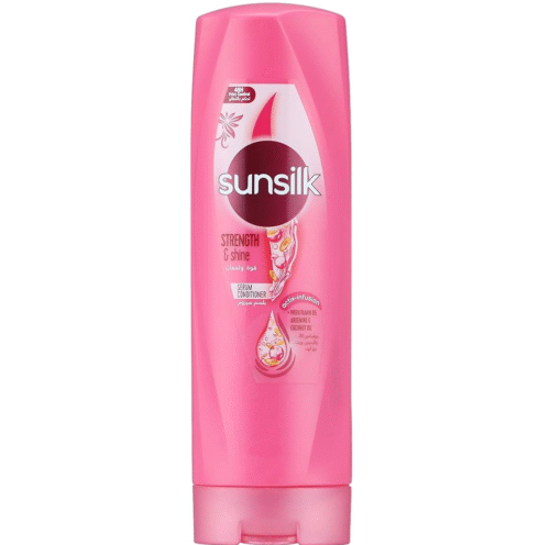 SUNSILK بلسم قوة ولمعان البينك 350مل