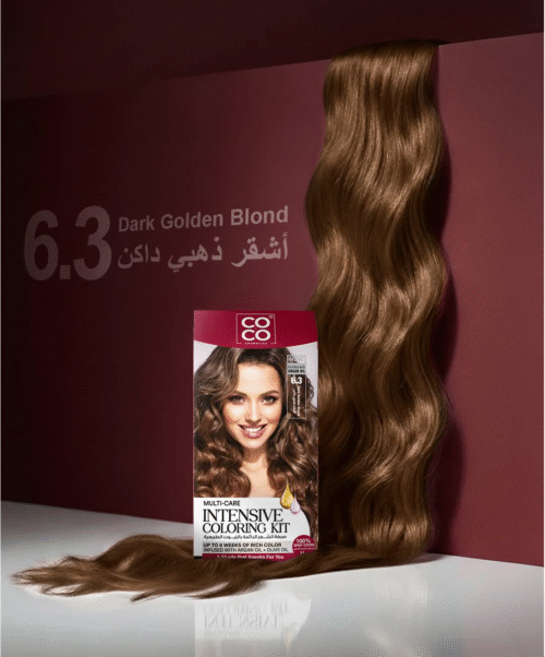 COCO صبغة اشقر ذهبي رقم 6.3