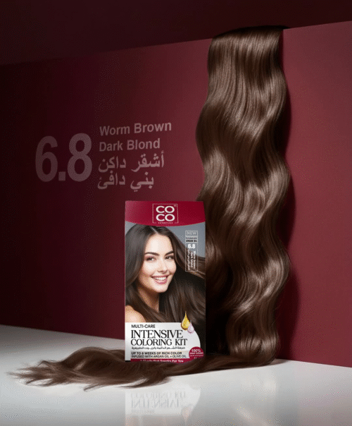 COCO صبغة (اشقر داكن / بني دافئ) رقم 6.8
