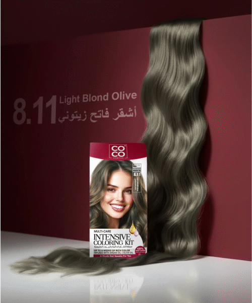 COCO صبغة اشقر فاتح رقم 8.11