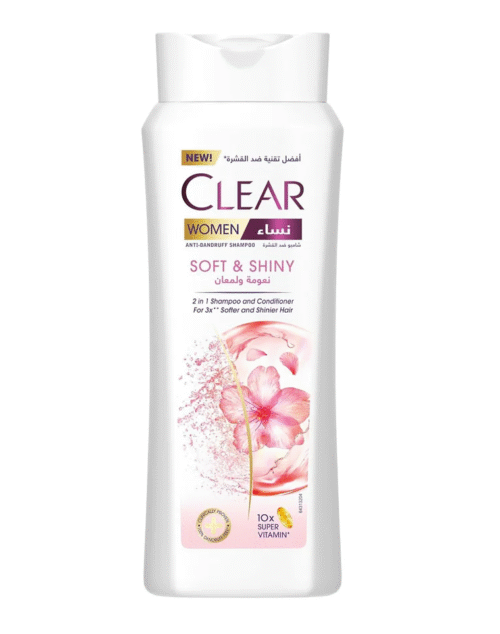 CLEAR SHAMPOO 600ML نعومة ولمعان