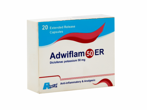 ADWIFLAM 50 MG 20 CAP