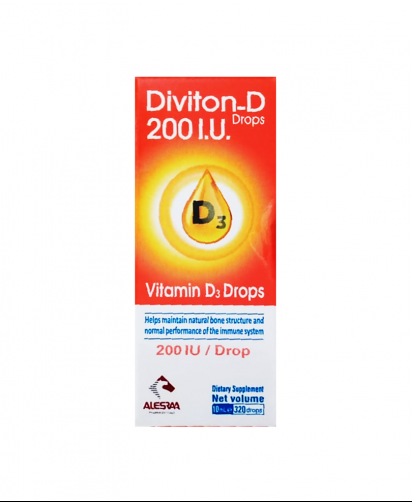 DIVITON -D3 200 I.U ORAL DROPS 10 ML