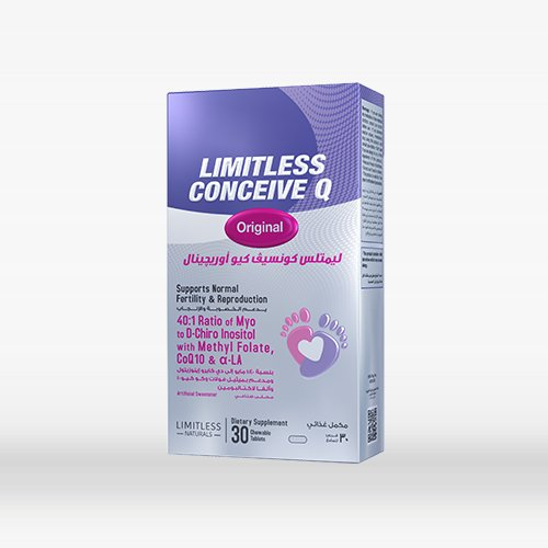 LIMITLESS CONCEIVE Q ORIGINAL 30CHEWABLE TAB‏