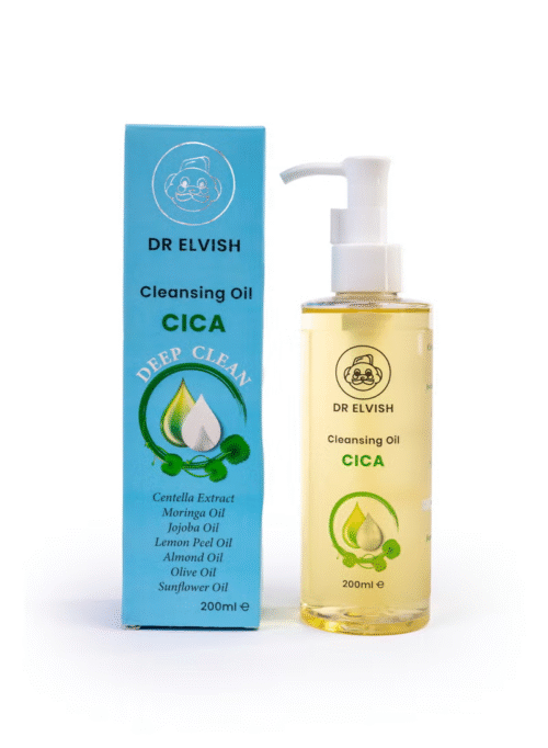 Dr elvish Cleansing Oil with Cica -Makeup Remover & Blackhead Dissolver – 200ml