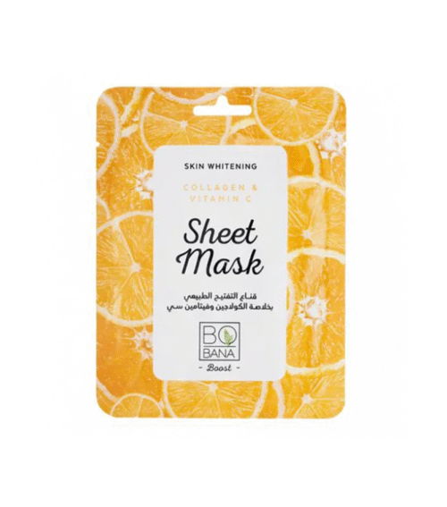 BOBANA  SHEET MASK قناع فيتامين سى و كولاجن