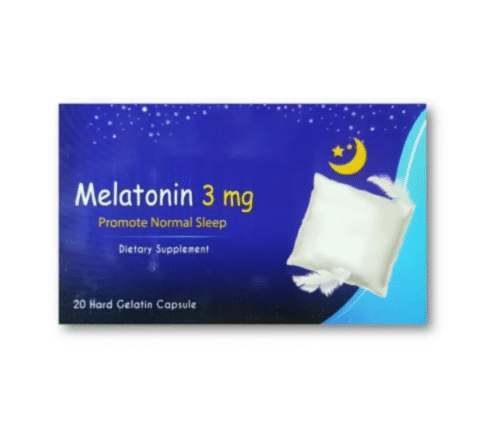 MELATONIN 3 MG 20 CAP