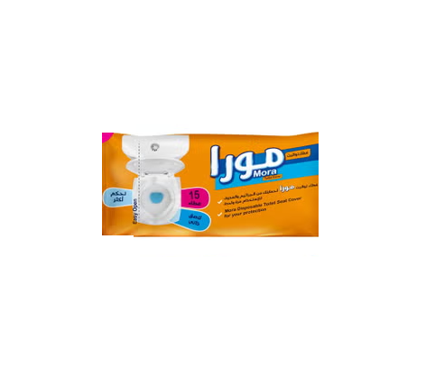 غطاء تواليت لاصق من مورا 15 غطاء