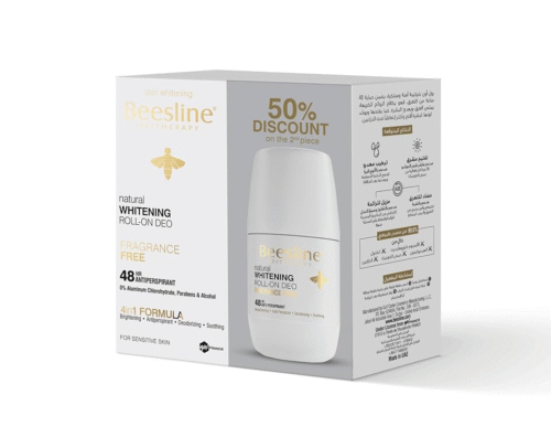 BEESLINE ROLL ON FRAGRANCE FREE 1+1