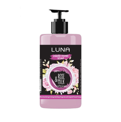 LUNA  LIQULD HAND SOAP  ورد وحليب 500مل