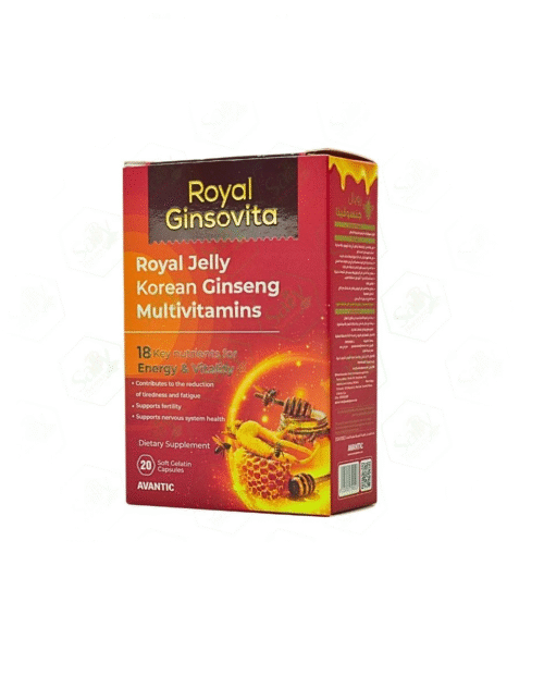 ROYAL GINSOVITA 20 CAPS
