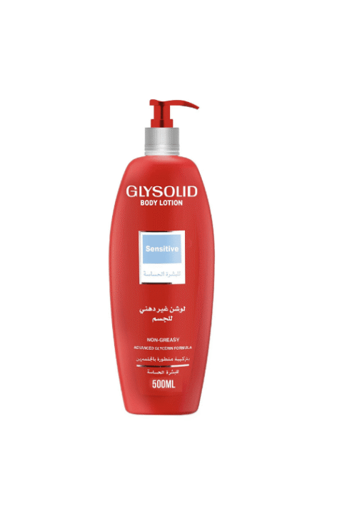 GLYSOLID لوشن غير دهني للجسم(للبشرة الحساسة) 500مل