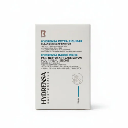 hydrensa moisturizing extra rich bar cleansing soap 100 gm