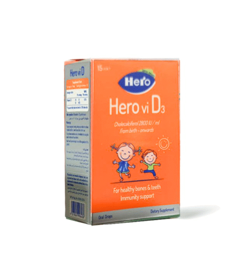 HERO (VITAMIN-D3) ORAL DROPS 15 ML