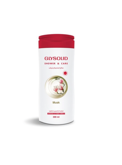 GLYSOLID سائل استحمام مرطب (مسك)300مل