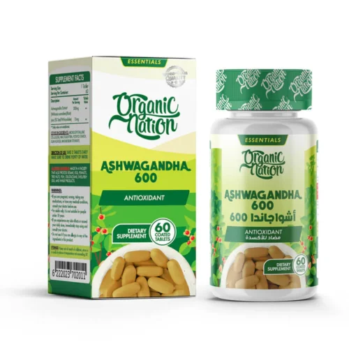 ORGANIC NATION ASHWAGANHA 60 TAB