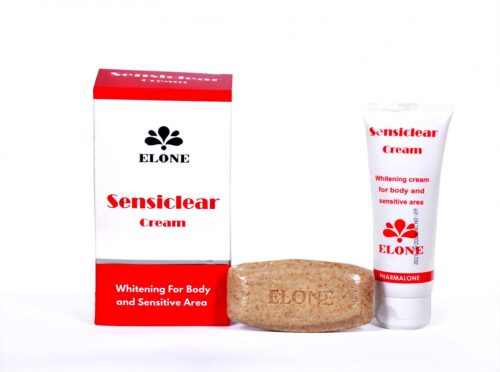 SENSICLEAR WHITENING CREAM 100 ML+ صابونه