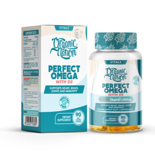 ORGANIC NATION OMEGA3+D3 30TAB