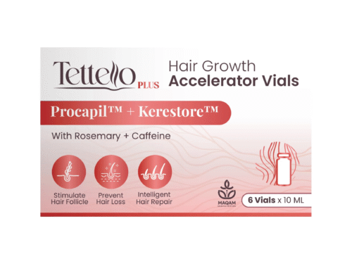 TETTELLO PLUS HAIR GROWTH 6VIALS 10ML