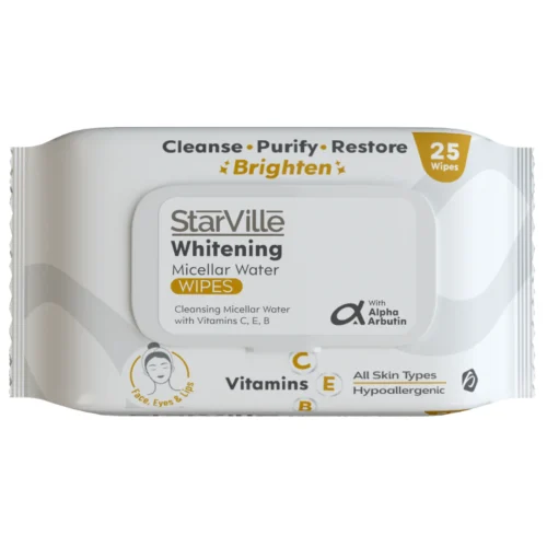 STARVILLE WHITENING MICELLAR WATER 25WIPES