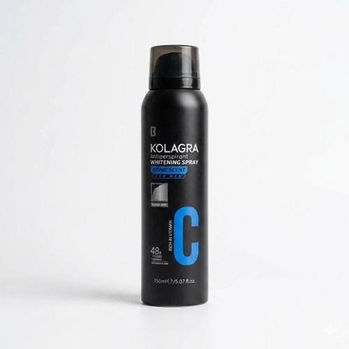 KOLAGRA WHITENING  SPRAY ICONIC SCENT FOR MEN 150 ML