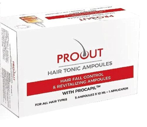 PRO OUT HAIR TONIC 5 AMPOULES