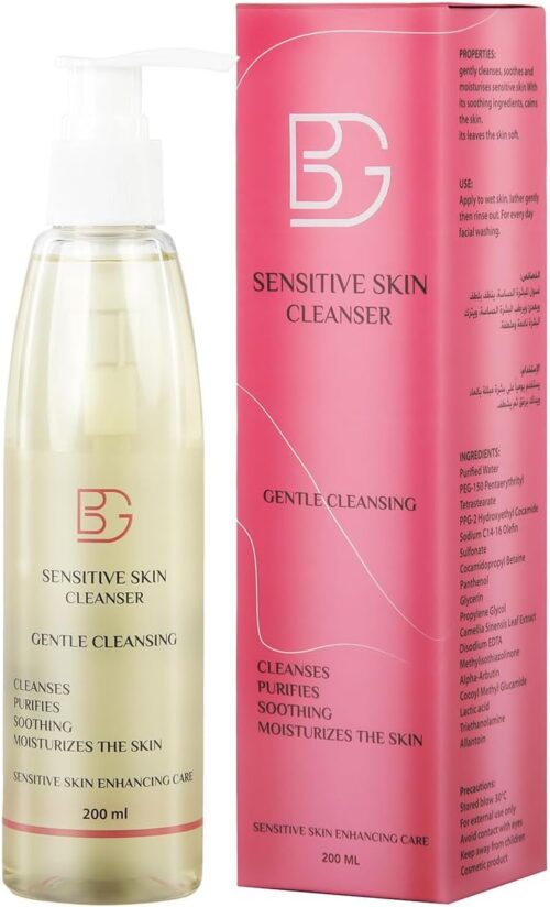 BG FACIAL SENSITIVE SKIN CLEANSER 200ML